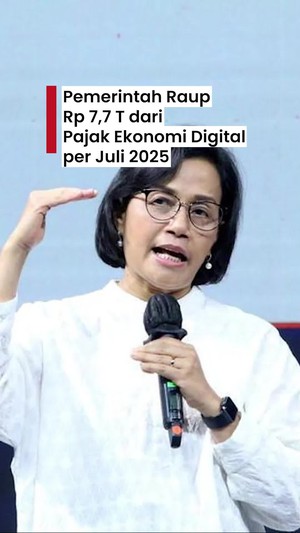 Video: Pemerintah Raup Rp 7,7 T di Sektor Pajak Ekonomi Digital per Juli