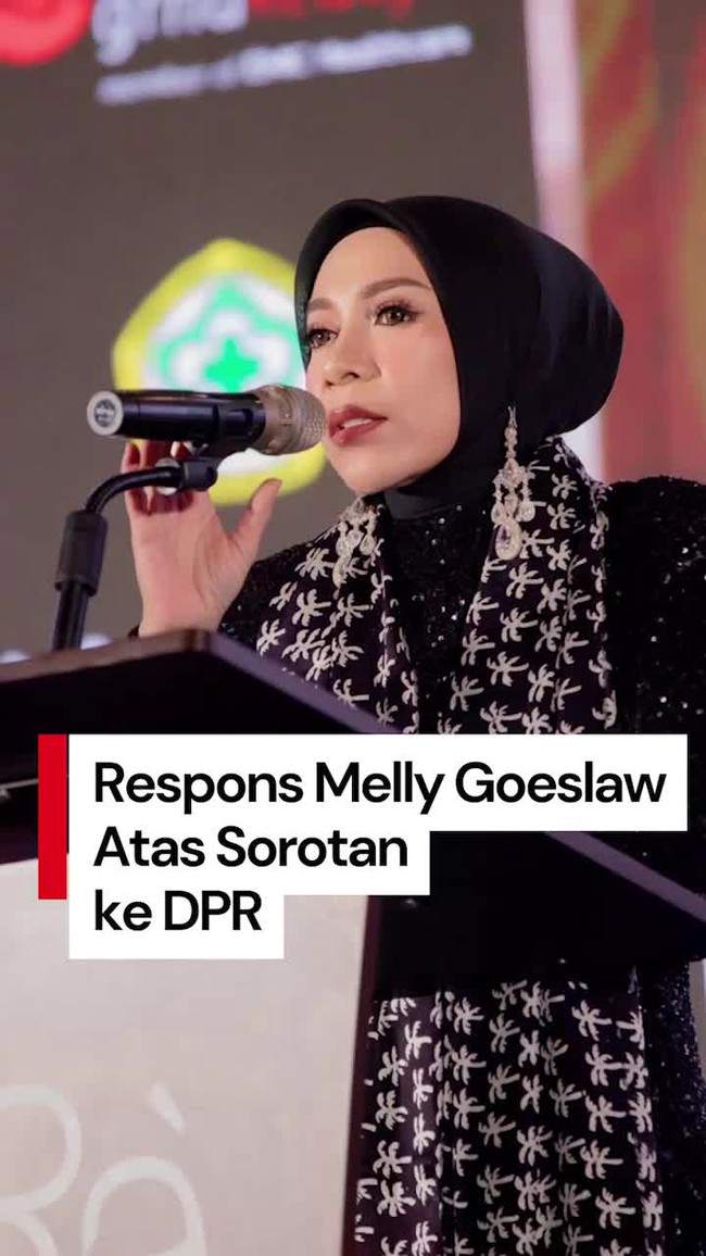 Video Melly Goeslaw soal Sorotan ke DPR: Saya Memahami Kebencian Kalian