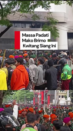 Video: Prajurit TNI Tetap Berjaga di Mako Brimob Kwitang