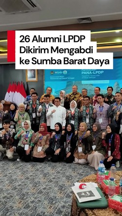Video Alumni LPDP Dalam-Luar Negeri Mengabdi 6 Bulan di Sumba