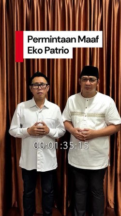 Video Eko Patrio Minta Maaf: Tak Ada Niat Memperkeruh Keadaan