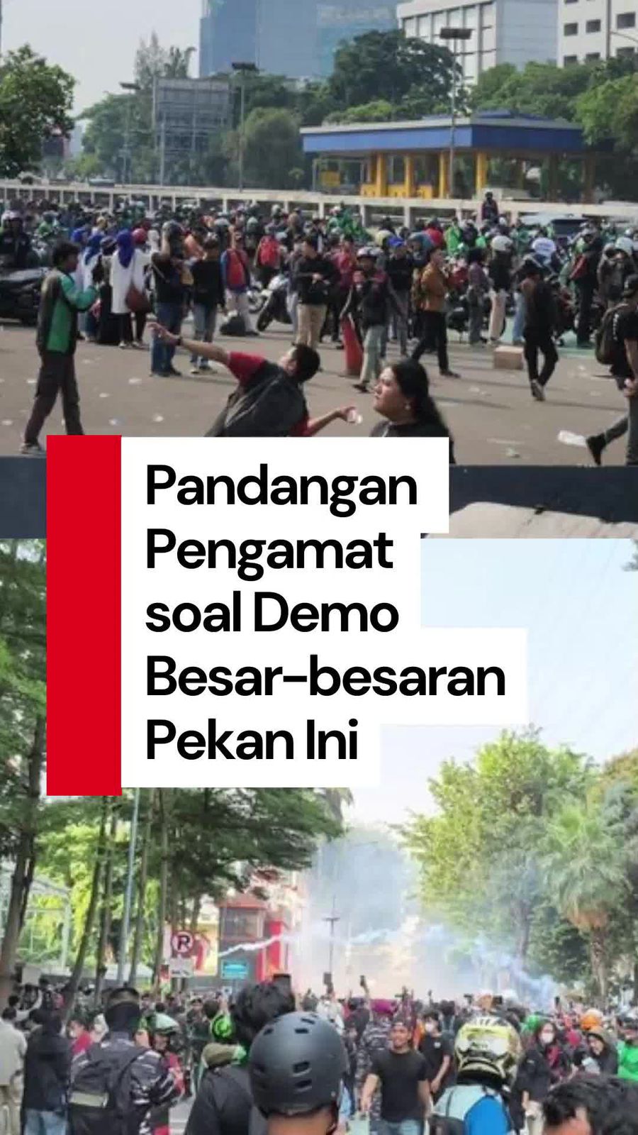 Video Pengamat soal Demo Pekan Ini: Alarm Serius Pemerintahan Prabowo