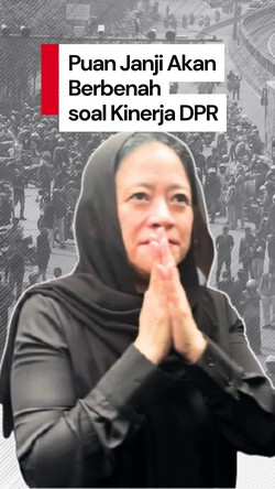 Video Puan Minta Maaf soal Kinerja DPR: Kami Akan Berbenah Diri