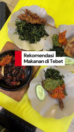 Video Ada Ayam Goreng-Iga Bakar Viral di Tebet