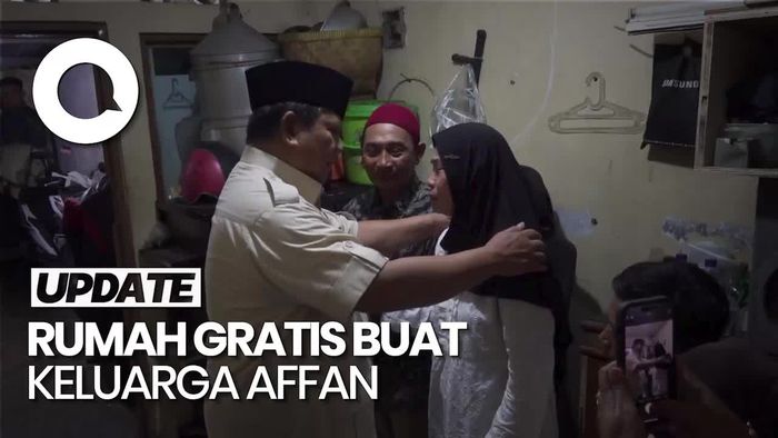 Video: Tangis Ibunda Affan saat Prabowo Beri Rumah Gratis