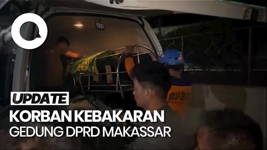 Video: 3 Orang Tewas dalam Kebakaran Gedung DPRD Makassar