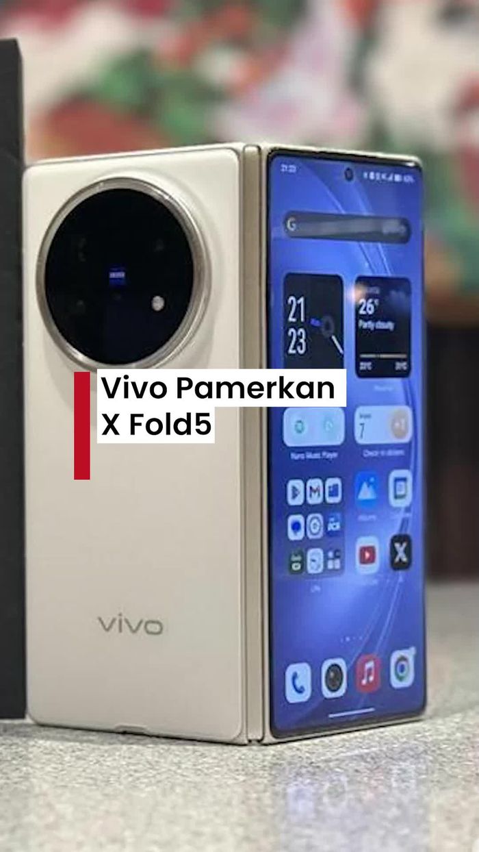 Video: Vivo Rilis Smartphone Lipat Baru X Fold5, Apa yang Istimewa?