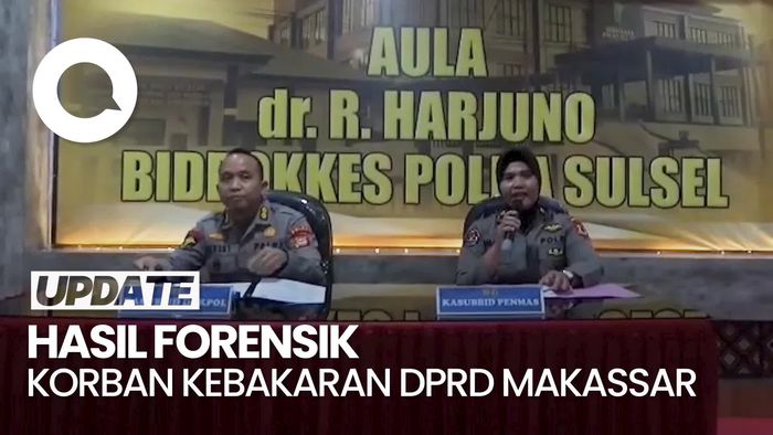 Video: Polda Sulsel Ungkap Hasil Forensik Korban Kebakaran DPRD Makassar