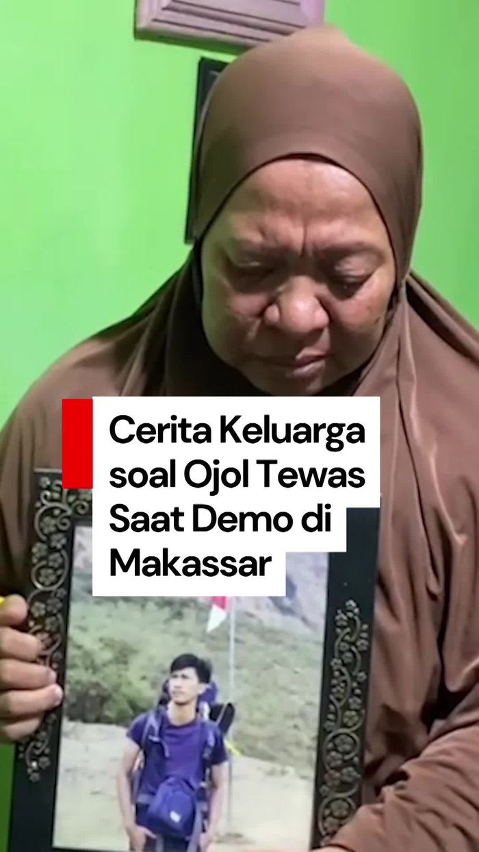 Video: Kronologi Versi Keluarga soal Ojol Tewas Dikeroyok Saat Demo di Makassar