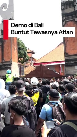  Video: Aksi Demo Buntut Tewasnya Affan Kurniawan, Massa Serbu Mapolda Bali