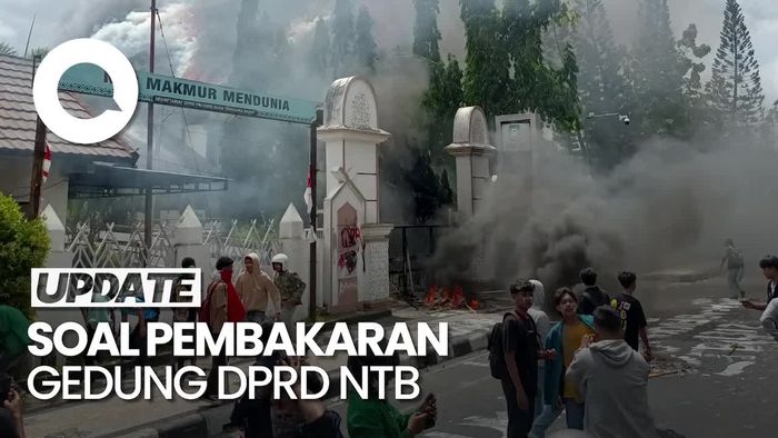 Video: Ketua DPRD NTB Buka Suara Usai Gedung Dibakar Massa
