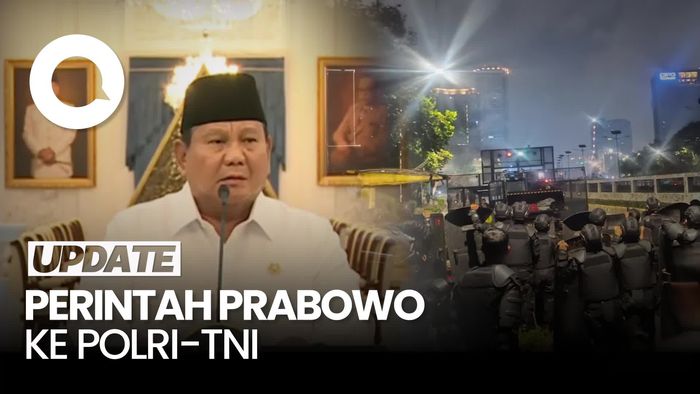 Video Perintah Prabowo ke Polri-TNI: Tindak Tegas Perusak-Penjarahan