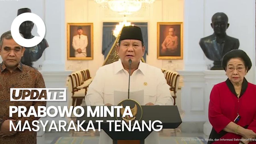 Video Prabowo Minta Masyarakat Percaya Pemerintah: Jangan Mau Diadu Domba!