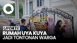Video: Rumah Uya Kuya yang Dijarah Jadi Tontonan Warga hingga Swafoto