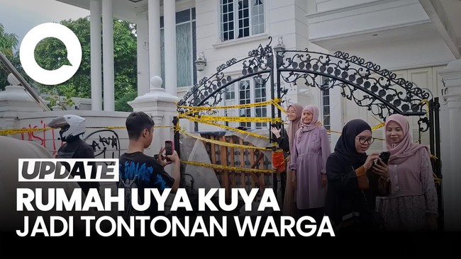 Video: Rumah Uya Kuya yang Dijarah Jadi Tontonan Warga hingga Swafoto