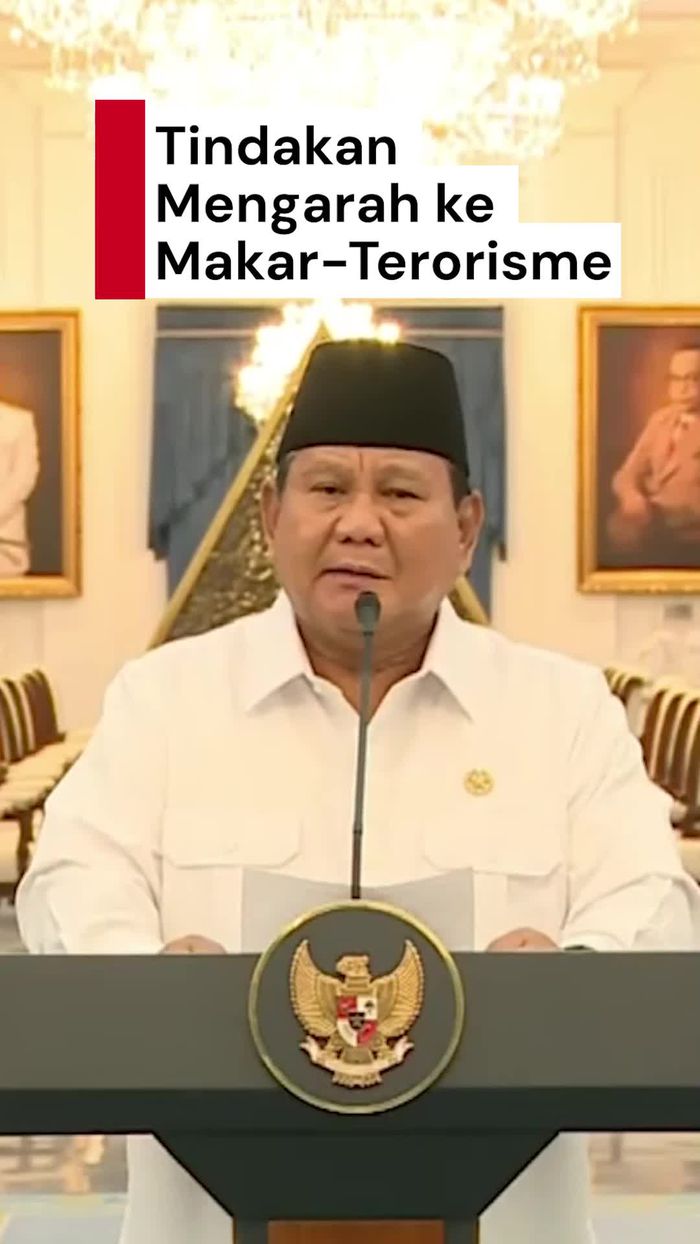 Video Prabowo: Tak Bisa Dipungkiri, Ada Gejala Mengarah Makar-Terorisme