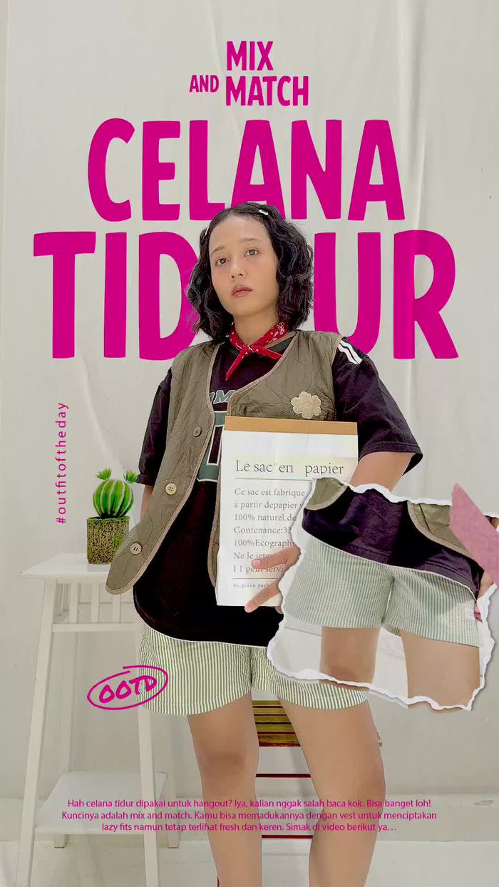 Video: Styling Celana Tidur untuk Hangout, Why Not?