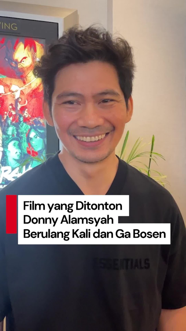 Video: Ini Film yang Ditonton Donny Alamsyah Berulang Kali dan Ga Bosen... 