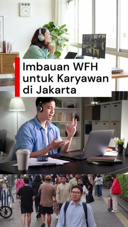 Video: Antisipasi Demo, Disnaker DKI Imbau Perusahaan Terapkan WFH