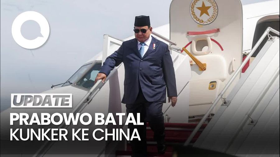 Video Prabowo Tunda Kunker ke China, Ingin Fokus Tangani Dinamika Dalam Negeri