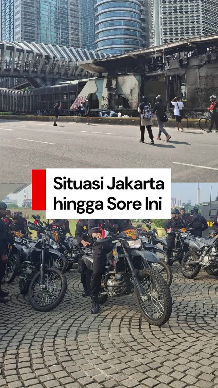Video Polda Metro Update Situasi Jakarta: Aman Terkendali