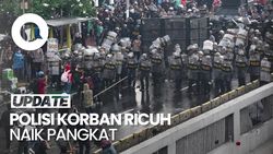 Video: Prabowo Perintahkan Kapolri Naikkan Pangkat Polisi Korban Demo