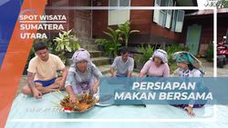 Menyusun Hidangan Bersama Warga di Desa Simarimbun Dolok, Sumatera Utara  