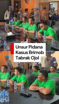 Video Ada Unsur Pidana di Kasus Brimob Lindas Ojol, Gelar Perkara Besok