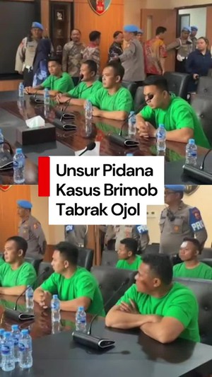 Video Ada Unsur Pidana di Kasus Brimob Lindas Ojol, Gelar Perkara Besok