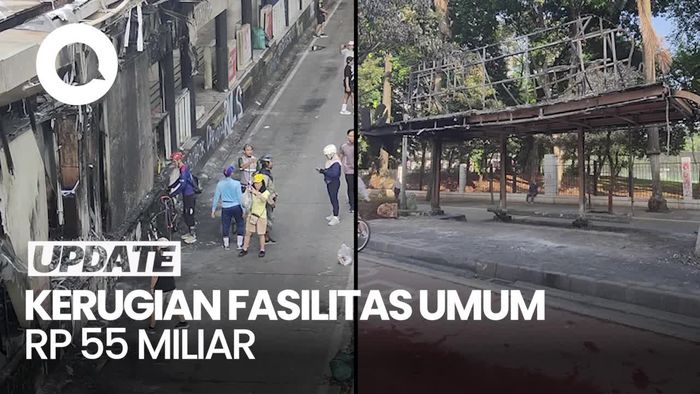 Video Pramono: Kerugian Fasilitas Umum Usai Demo di Jakarta Tembus Rp 55 Miliar