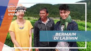 Bermain di Labirin Unik di Taman Simalem, Sumatera Utara  