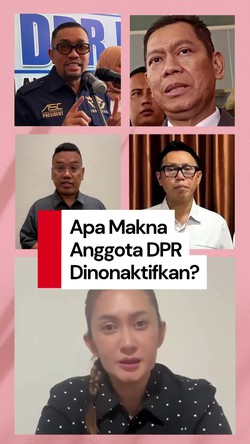 Video Ahmad Sahroni-Uya Kuya Dinonaktifkan dari DPR, Ketua MKD Bilang Gini