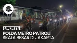 Video: Polda Metro Patroli Skala Besar Malam Ini, Jakarta Terpantau Kondusif