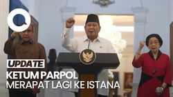 Video Prabowo Panggil Lagi Ketum Parpol ke Istana
