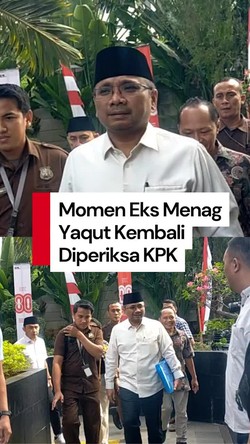 Video: Eks Menag Yaqut Diperiksa KPK Lagi Terkait Kasus Korupsi Kuota Haji 