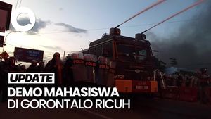Video: Demo di Gorontalo Ricuh, Polisi Tembakkan Gas Air Mata