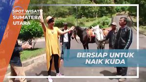 Menyaksikan Perlombaan Menarik dan Mendapatkan Hadiah Naik Kuda di Taman Simalem, Sumatera Utara  