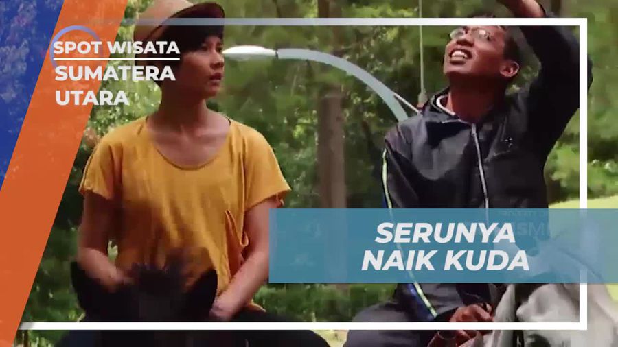 Menikmati Perjalanan Keliling Taman dengan Kuda di Sumatera Utara  