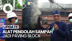 Video: Inovasi Warga Cilegon Ubah Sampah Jadi Paving Block