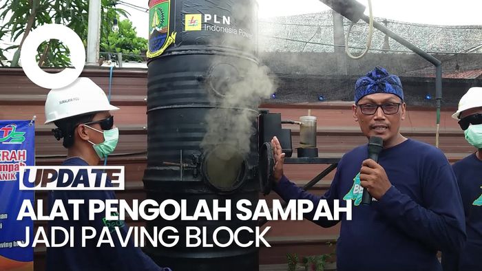 Video: Inovasi Warga Cilegon Ubah Sampah Jadi Paving Block