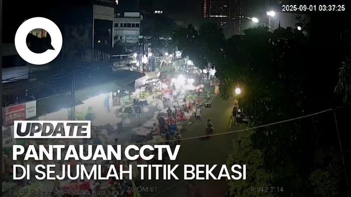Video: Pantauan CCTV di Sejumlah Titik Bekasi, Relatif Kondusif