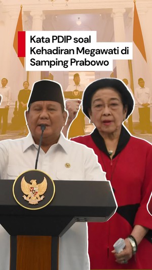 Video: Kenapa Megawati Ada di Sebelah Prabowo saat Bicara Kondisi RI?