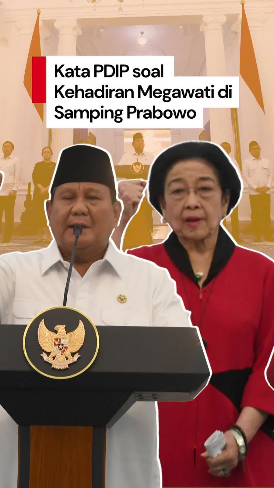 Video: Kenapa Megawati Ada di Sebelah Prabowo saat Bicara Kondisi RI?