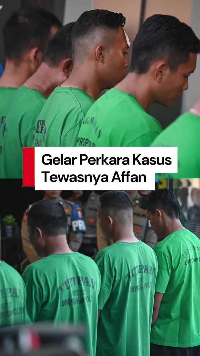 Video: Polri Gelar Perkara Kasus 7 Anggota Brimob Tabrak Affan