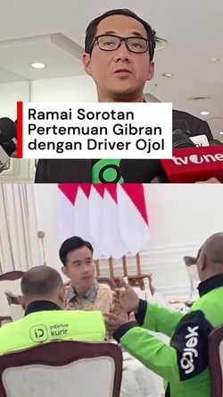 Video: GoTo Pastikan Driver Ojol yang Bertemu Gibran Mitra Gojek