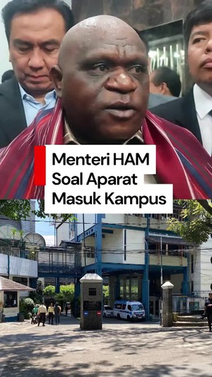 Video Viral Polisi Masuk Area Unisba, Pigai: Andaikan Benar, Proses Hukum!