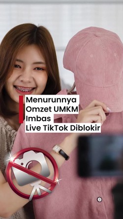 Video: Celios Sebut Omzet UMKM Hilang 40% Imbas Live TikTok Diblokir
