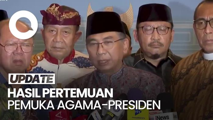 Video Para Pemuka Agama Sepakat Bantu Presiden Tenangkan Masyarakat