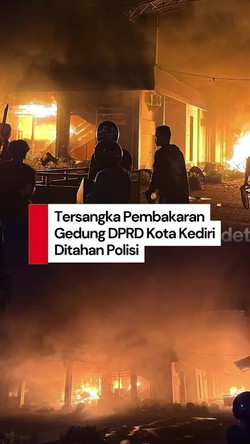 Video: 24 Orang Jadi Tersangka Pembakaran Gedung DPRD Kota Kediri