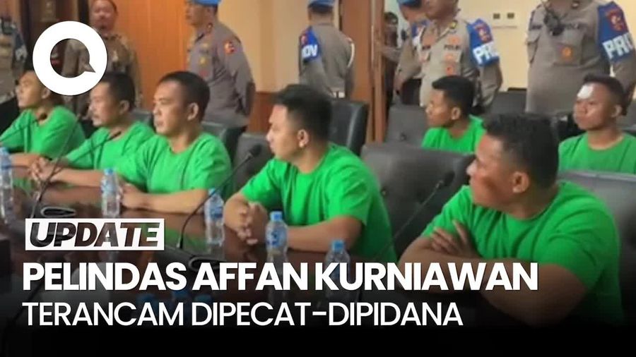 Video Kompolnas: Anggota Brimob Pelindas Affan Potensi Dipecat-Dipidana